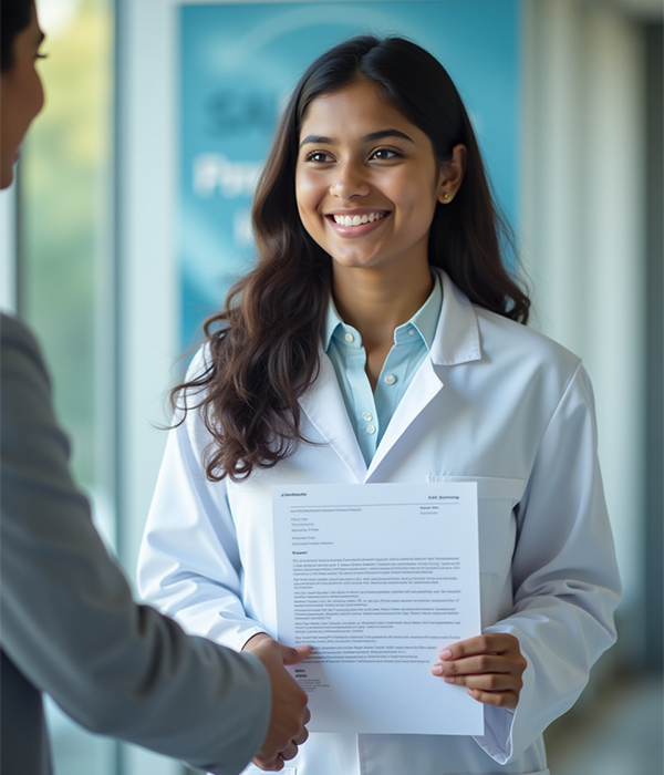 VIAM Students in Medical Training